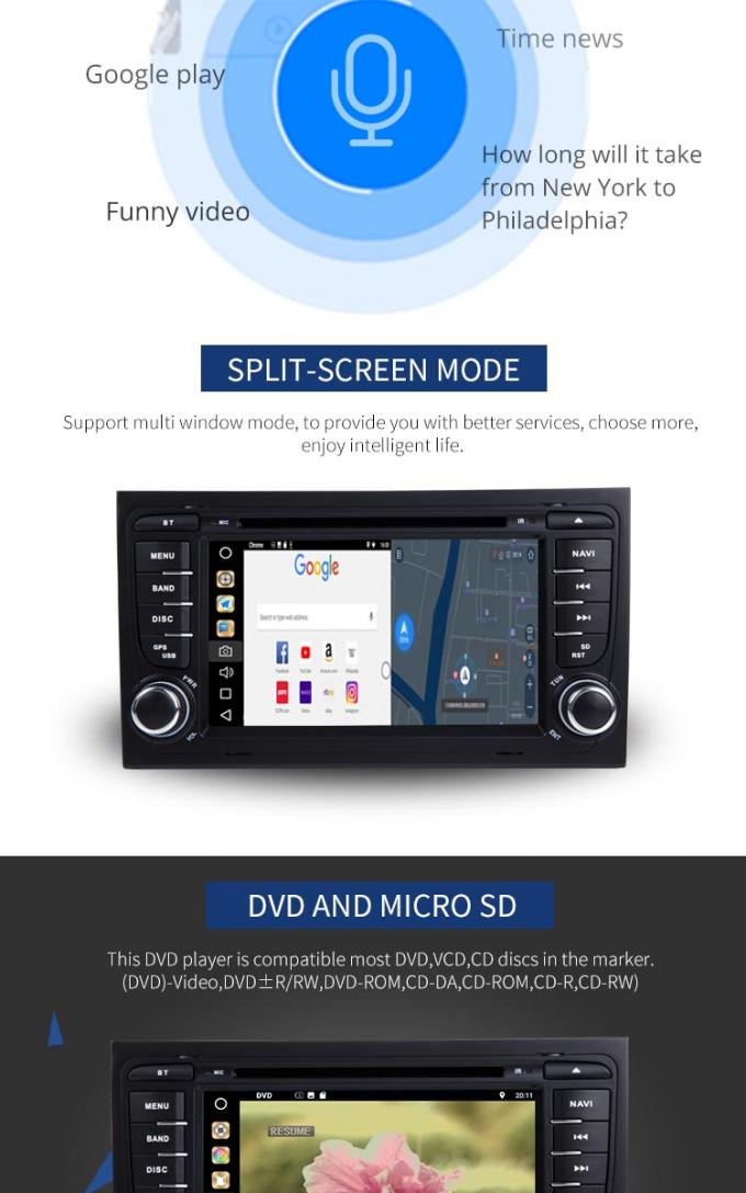 ДВД-плеер экрана касания 7 дюймов с стерео радио навигации Мп4 для автомобиля