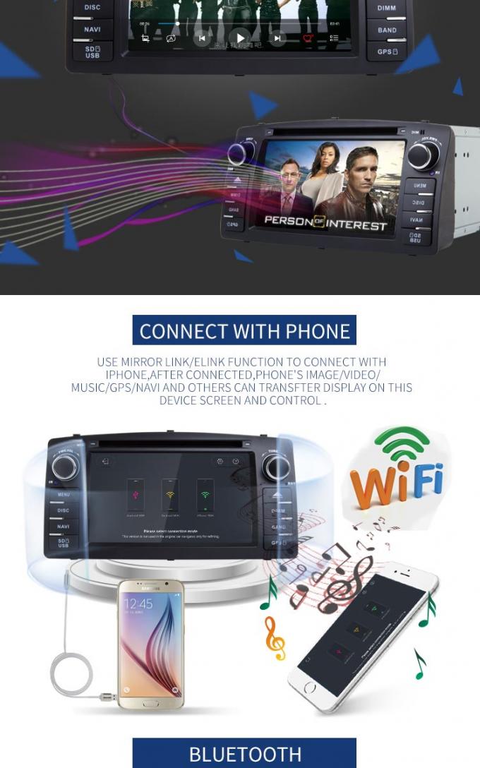 Свободная приборная панель 3Г ВИФИ ДВД-плеера автомобиля андроида карты Сд карты для Ф3 БИД