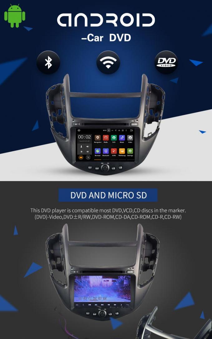 ДВД-плеер автомобиля Шевроле андроида 7,1 с управлением БТ РДС руля