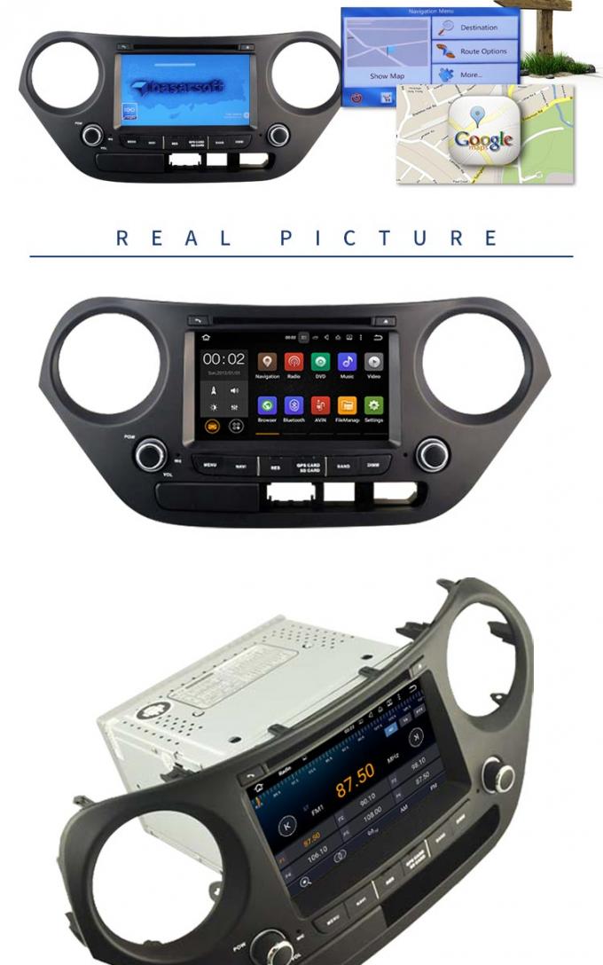 Первоначальный ДВД-плеер Гпс навигации Хюндай И30 пользовательского интерфейса автомобиля с тюнером радио